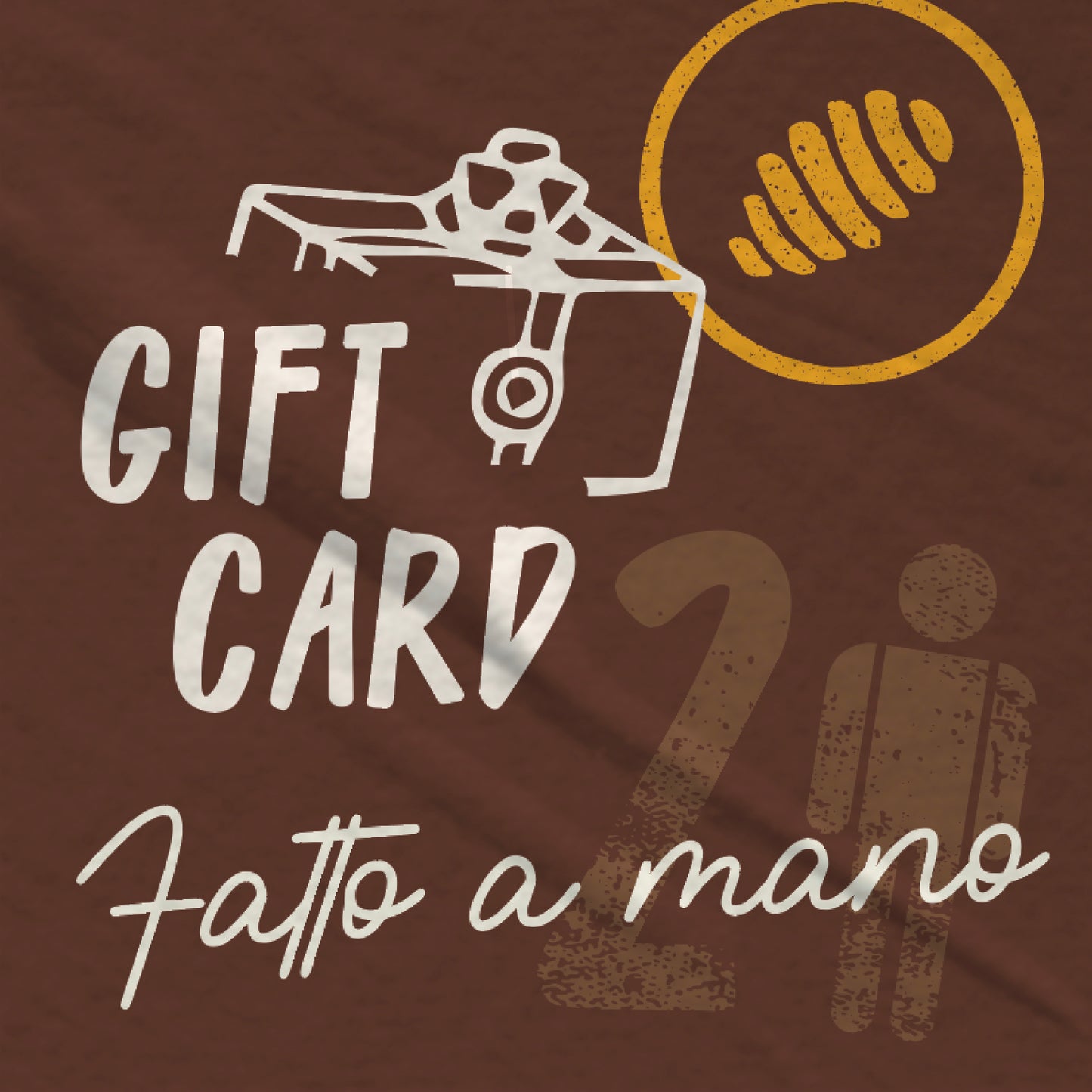 GIFT CARD - FATTO A MANO (TICKET PAREJAS)