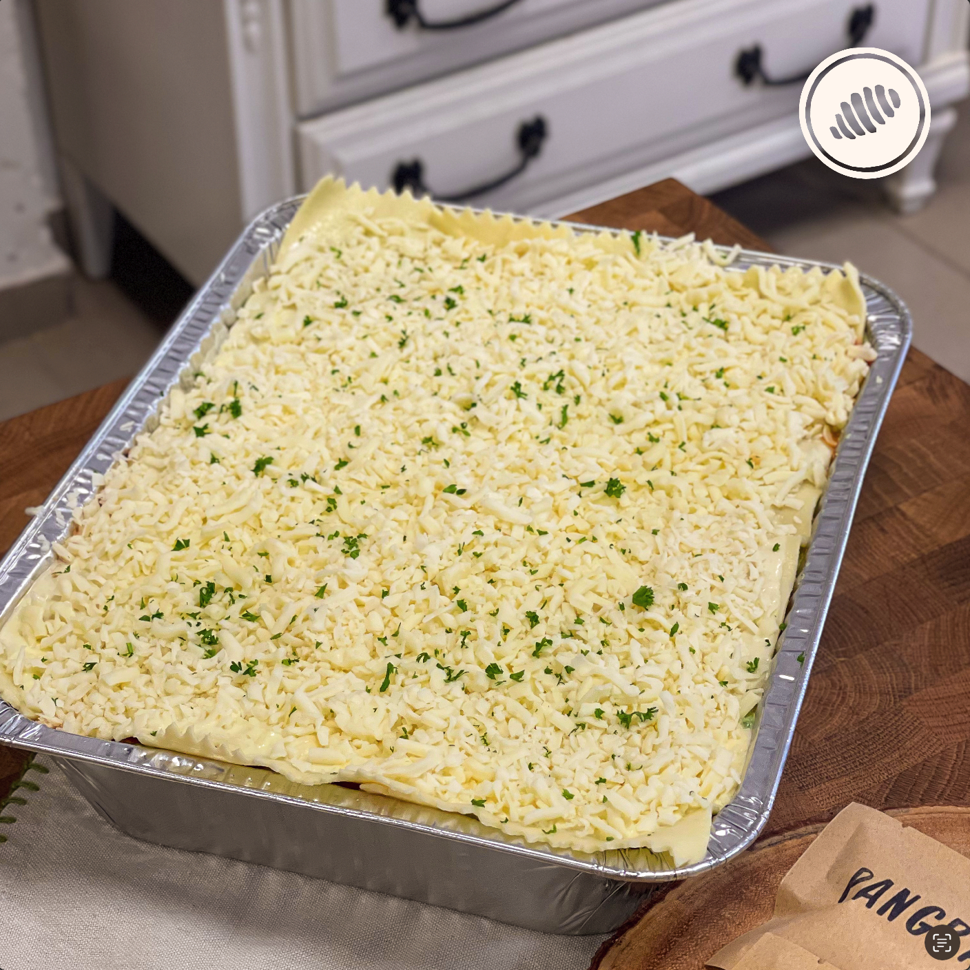 CATERING - LASAGNA PARA 8 SERV.