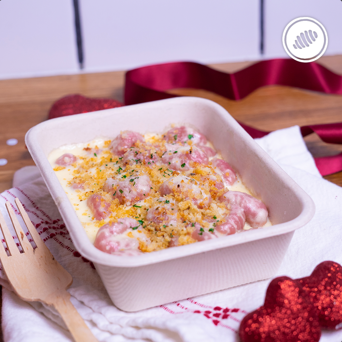 RTE - ÑOQUI REMOLACHA & CREMA DE WALNUTS