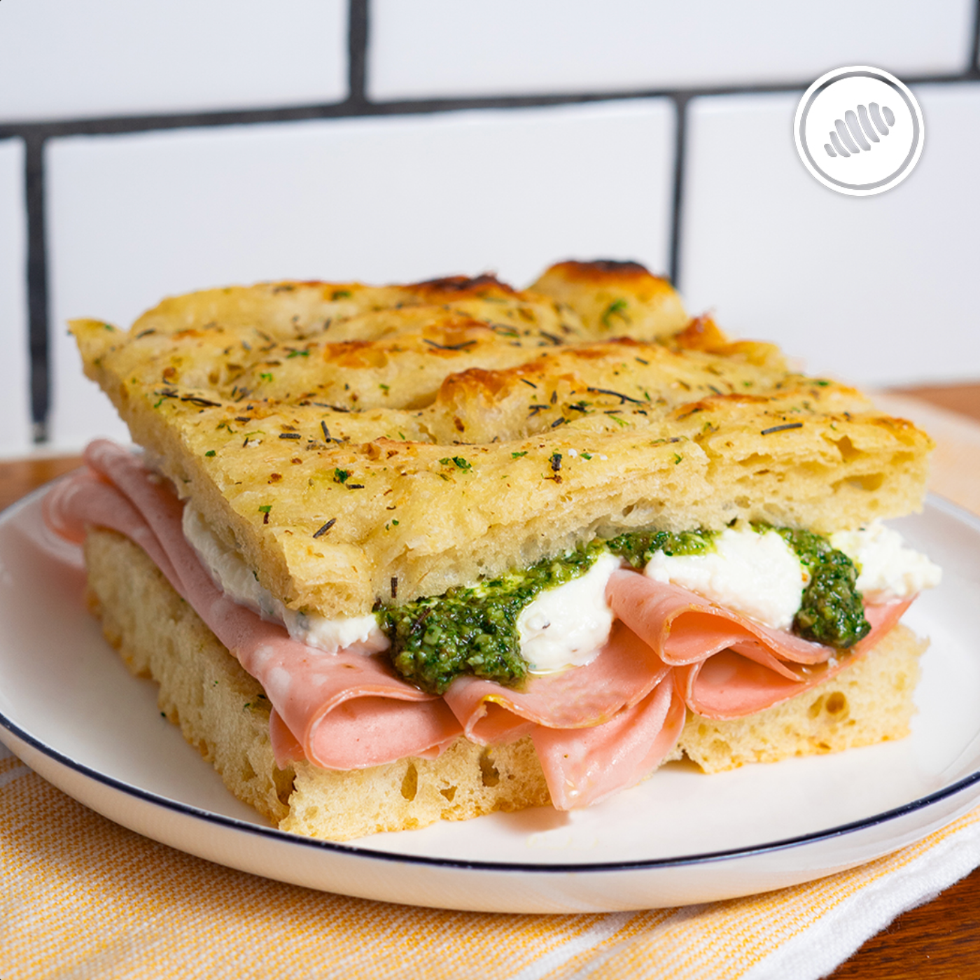 RTE - FOCACCIA SANDWICH MORTADELLA 🇮🇹