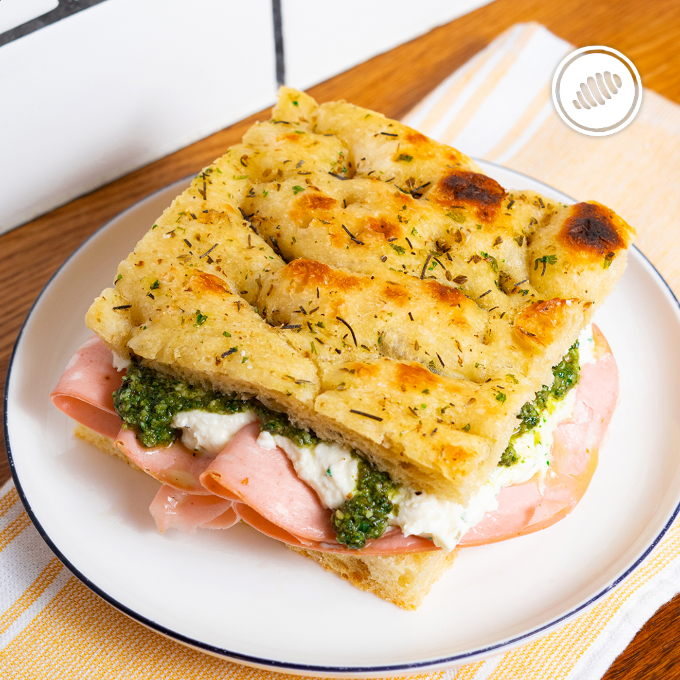 RTE - FOCACCIA SANDWICH MORTADELLA 🇮🇹