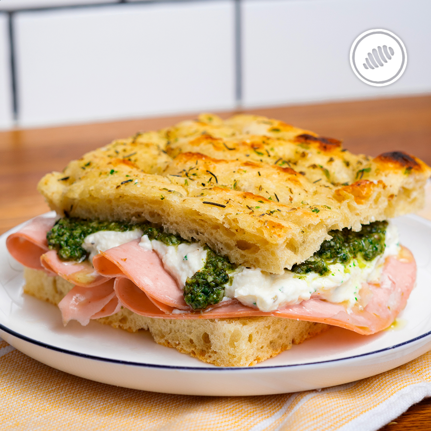 RTE - FOCACCIA SANDWICH MORTADELLA 🇮🇹