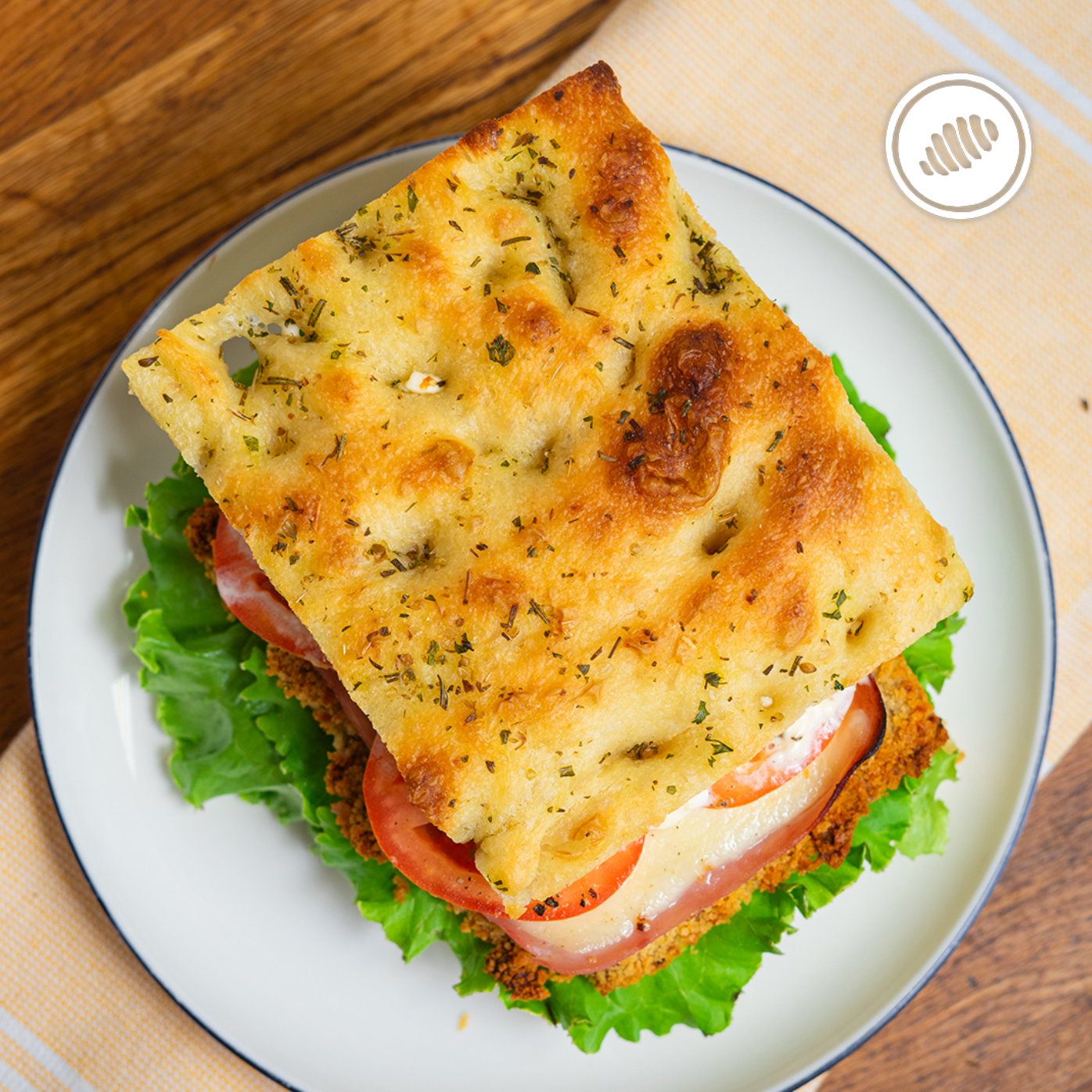 RTE - FOCACCIA SANDWICH MILANESA (BEEF)