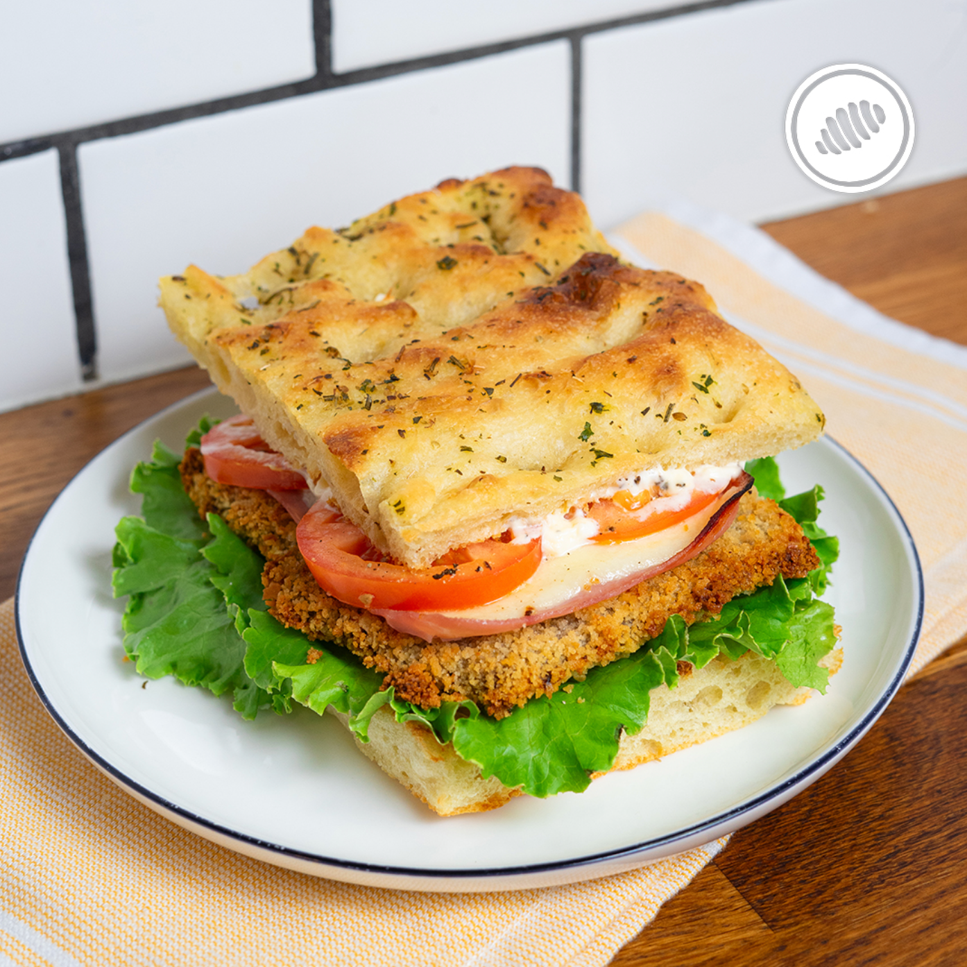 RTE - FOCACCIA SANDWICH MILANESA (BEEF)