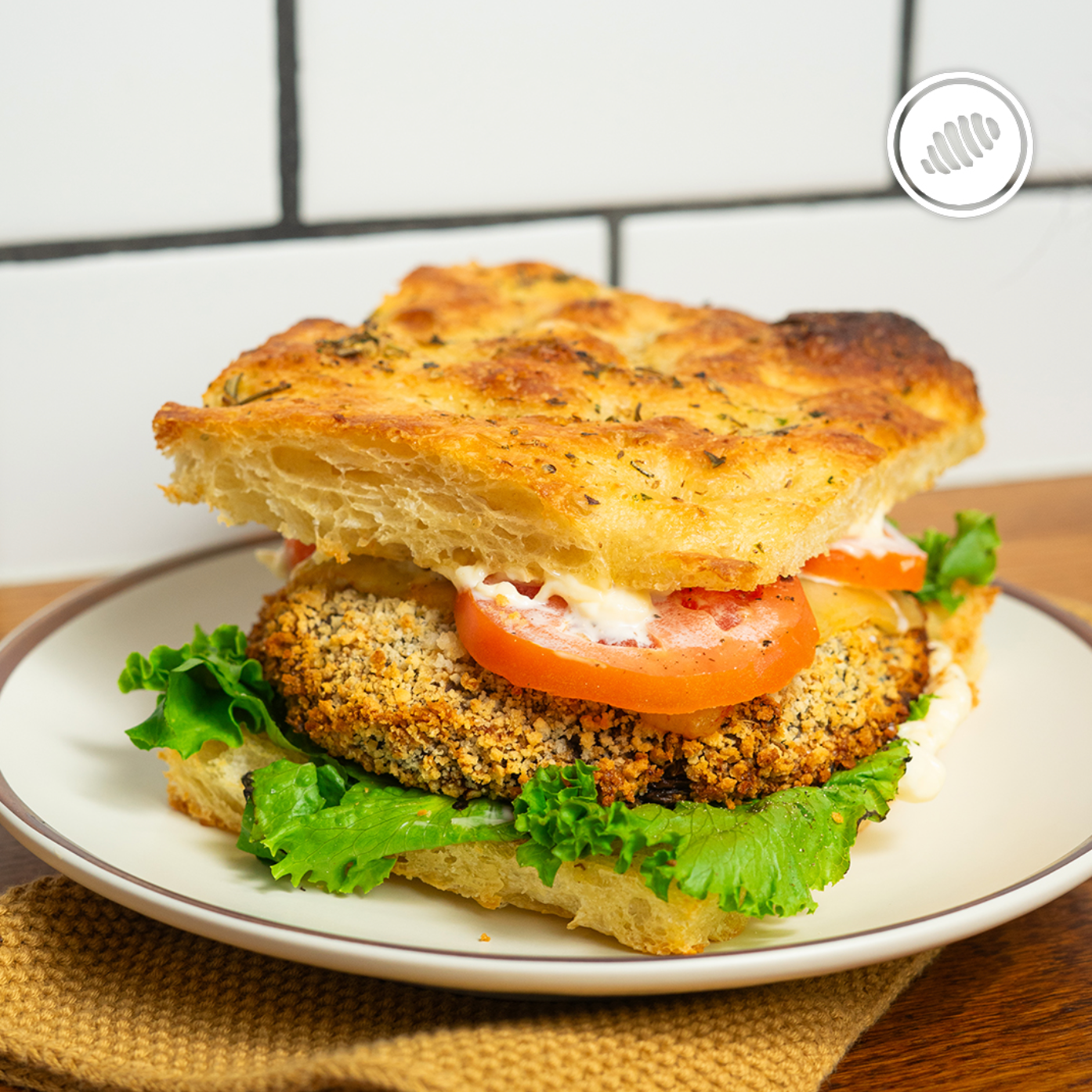 RTE - FOCACCIA SANDWICH PORTOBELLO 🍄🟫
