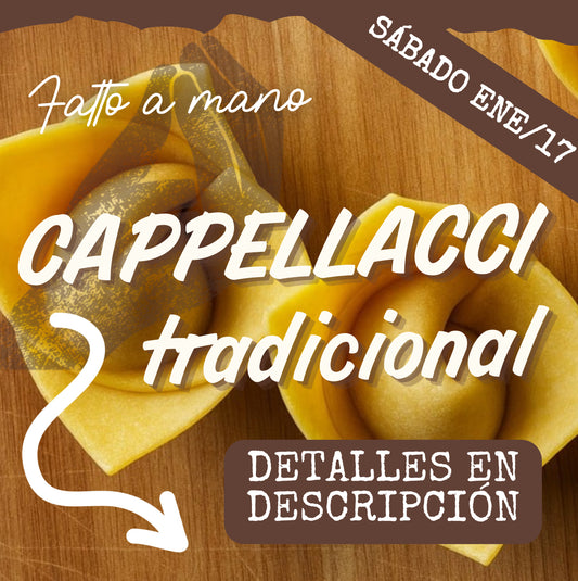FAM - CAPPELLACCI SÁBADO - 17/ENE (6:30-8:30pm)