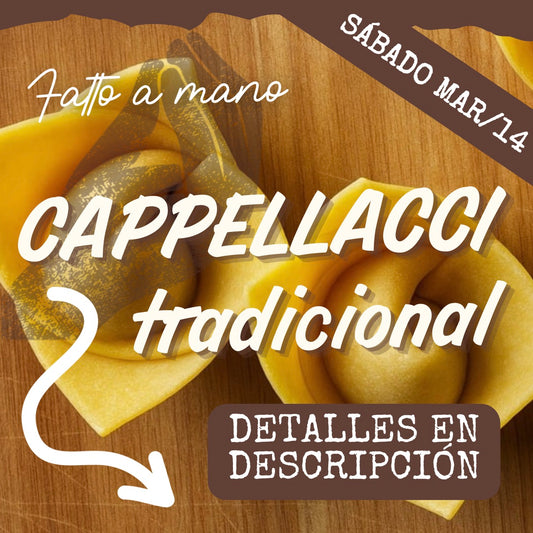 FAM - CAPPELLACCI SÁBADO - 14/MAR (6:30-8:30pm)