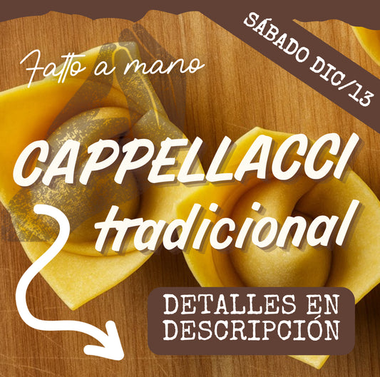 FAM - CAPPELLACCI SÁBADO 13/DIC (6:30-8:30pm)