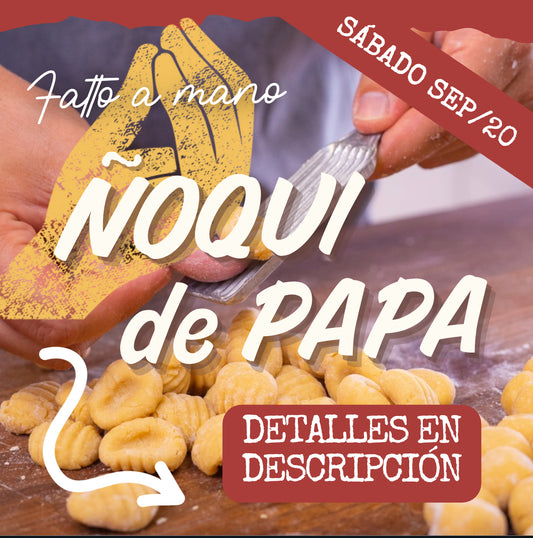 FAM - ÑOQUI SÁBADO 20/SEP (6:30-8:30pm)