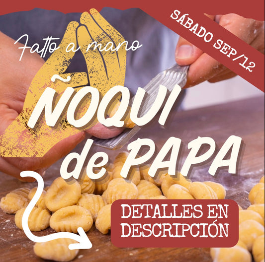 FAM - ÑOQUI SÁBADO 12/SEP (6:30-8:30pm)
