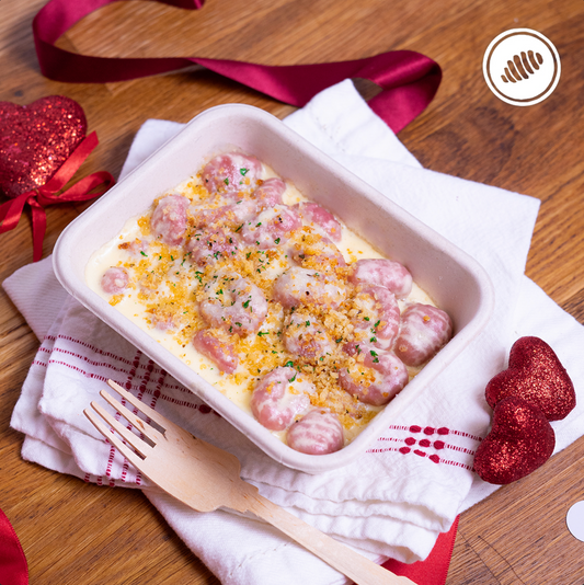 RTE - ÑOQUI REMOLACHA & CREMA DE WALNUTS