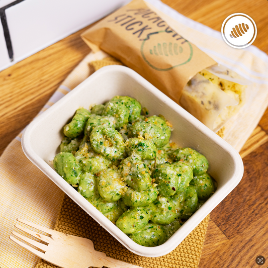 RTE - ÑOQUI ESPINACAS & CREAMY PESTO