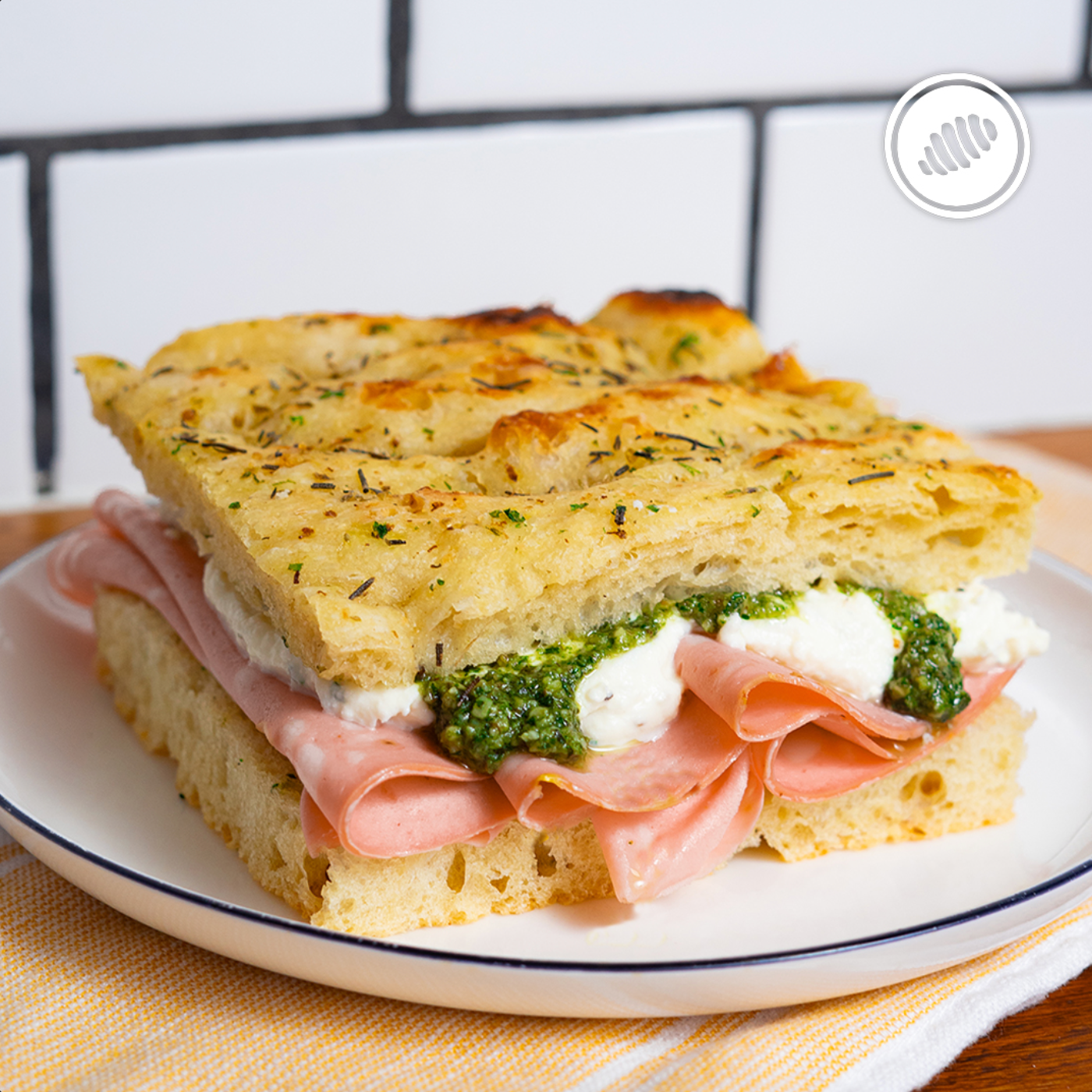 RTE -  FOCACCIA SANDWICH MORTADELLA 🇮🇹