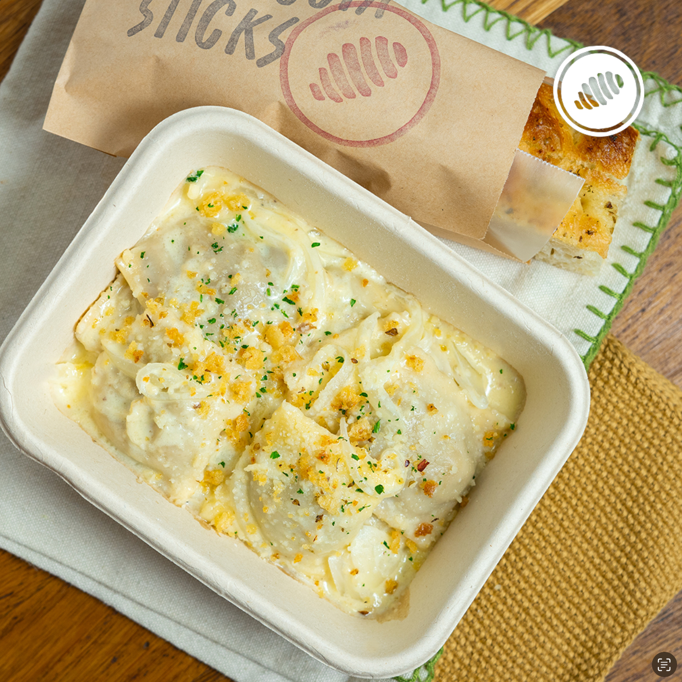RTE - RAVIOLI MUSHROOMS & ONION CREAM