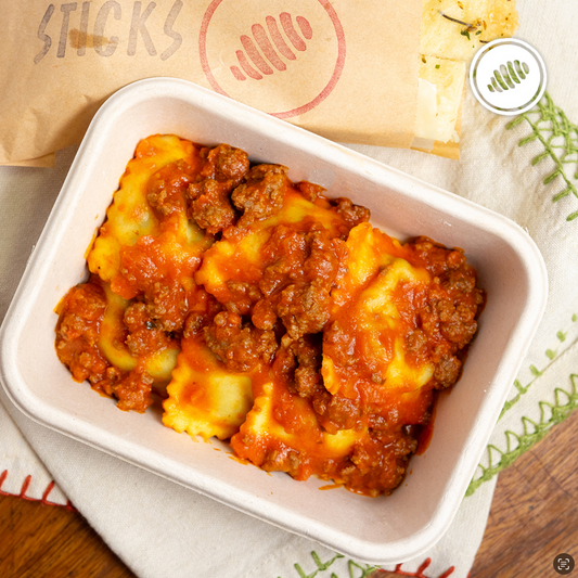 RTE - RAVIOLI ESPINACA BOLOGNESA